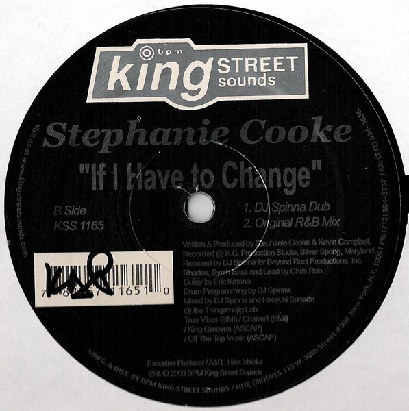 If I Have To Change - Secondary image