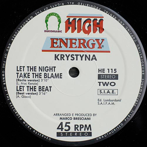 Let The Night Take The Blame