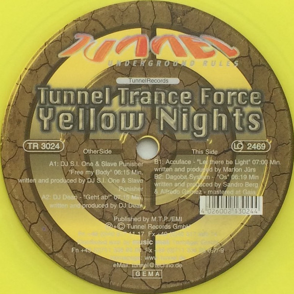 Tunnel Trance Force - Yellow Nights