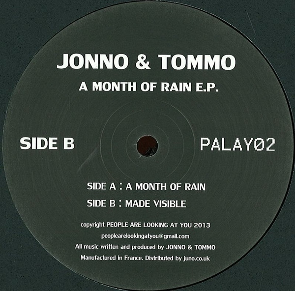A Month Of Rain E.P.