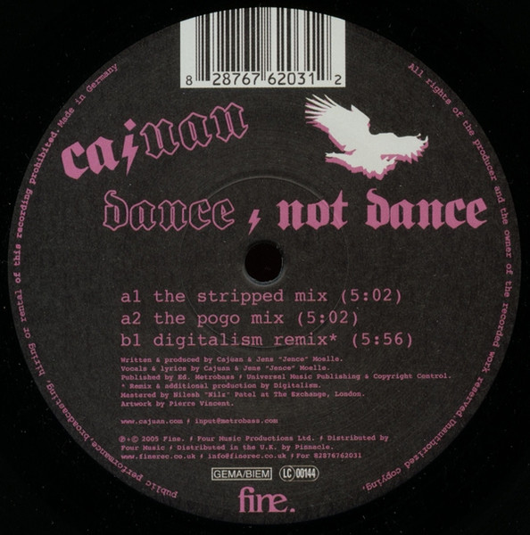 Dance, Not Dance - Secondary image