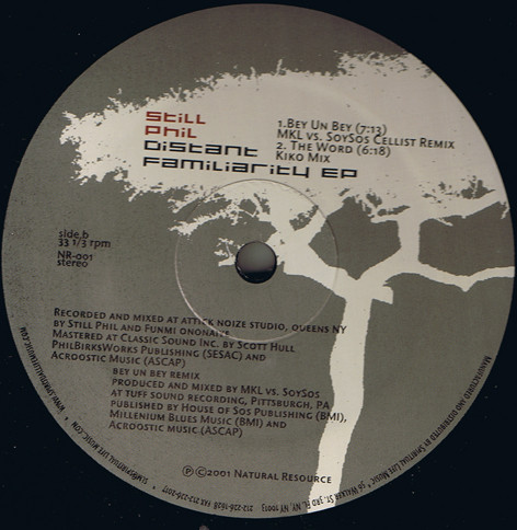 Distant Familiarity EP - Secondary image