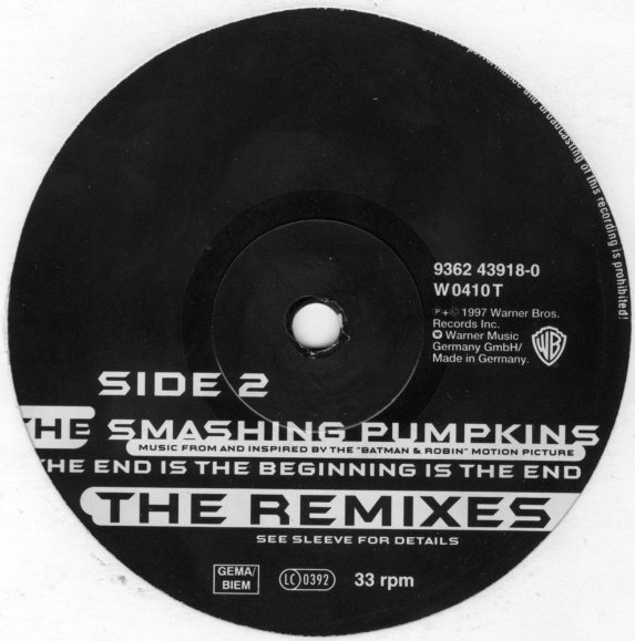 The End Is The Beginning Is The End (The Remixes) - Secondary image