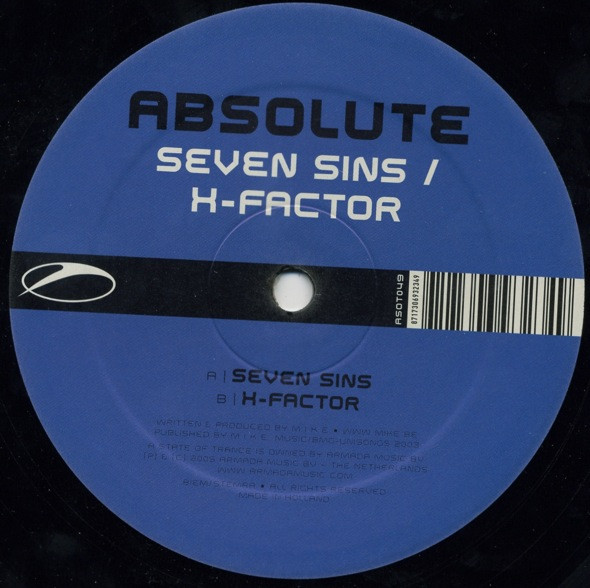 Seven Sins / X-Factor - Secondary image