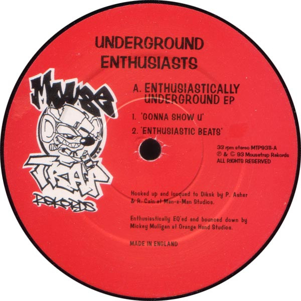 Enthusiastically Underground E.P.