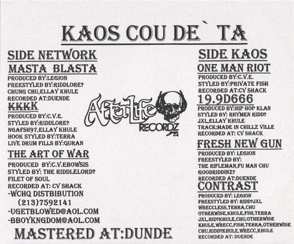 Kaos Cou De' Ta - Secondary image