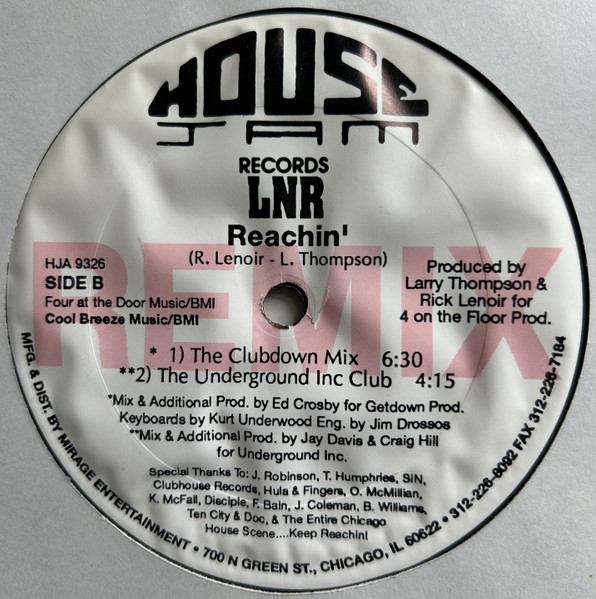 Reachin' (Remix) - Secondary image