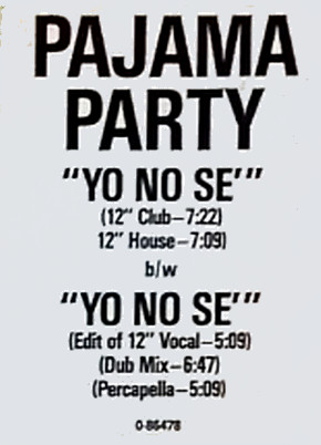 Yo No Sé - Secondary image