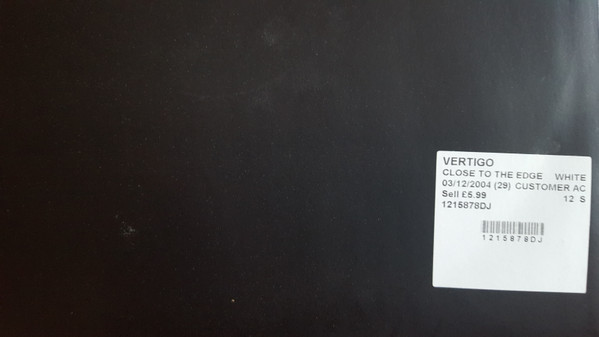 Vertigo (Close To The Edge Mix) - Secondary image