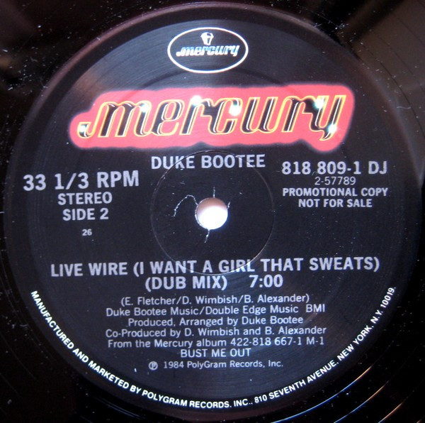 Live Wire (I Want A Girl That Sweats) - Secondary image
