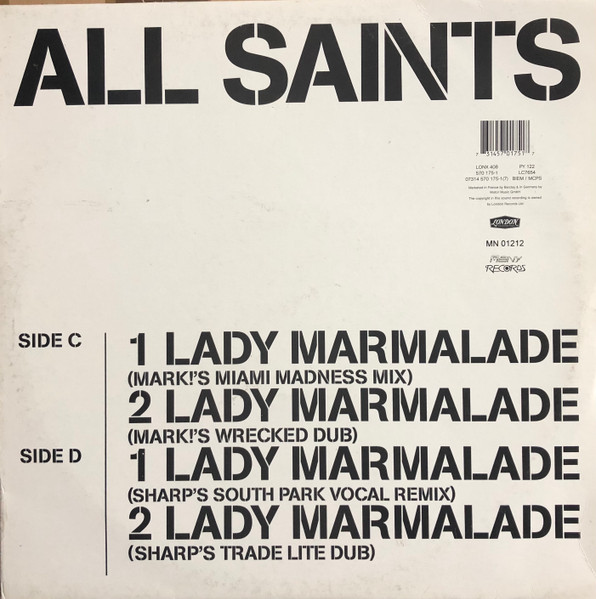 Under The Bridge / Lady Marmalade (Remixed)