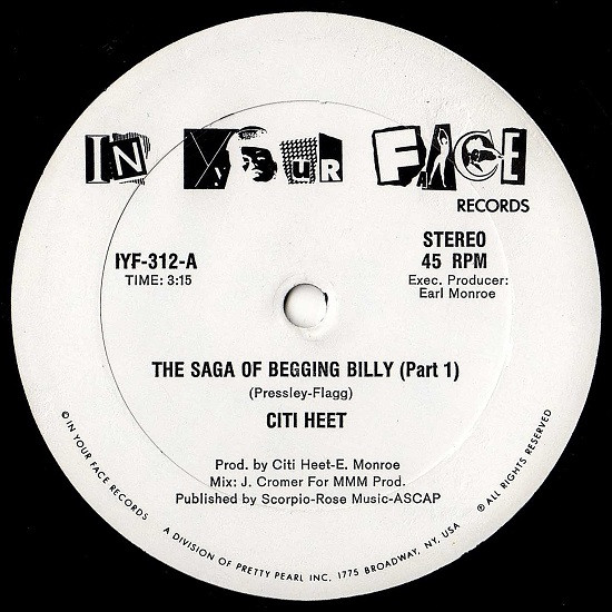 The Saga Of Begging Billy