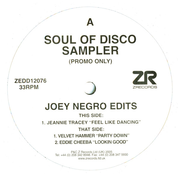 Soul Of Disco Sampler (Joey Negro Edits)