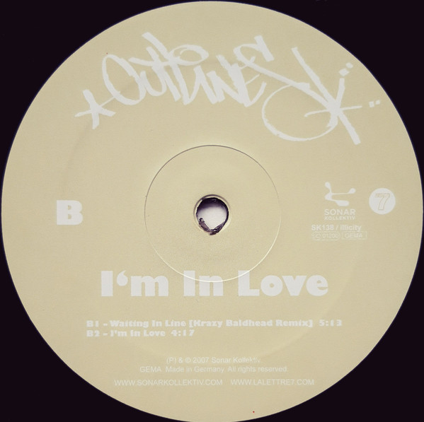 Waiting In Line / I'm In Love - Secondary image