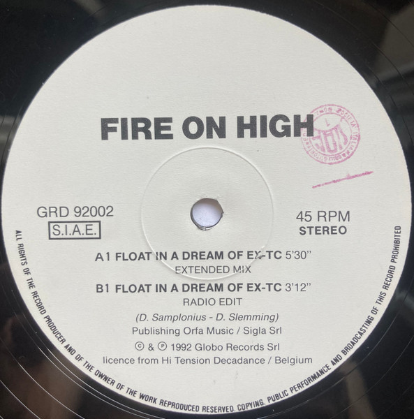 Float In A Dream Of EX-TC