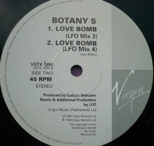 Love Bomb (LFO Mixes) - Secondary image